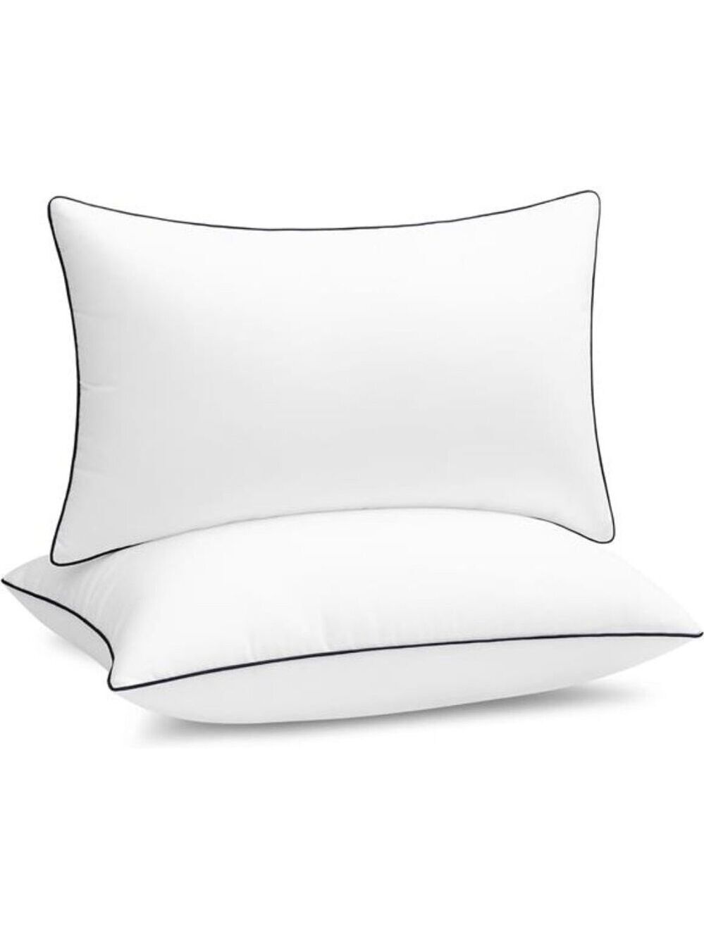Down Alternative Pillow Inserts Set 12x20 Lumbar Throw Pillows for Couch Bed